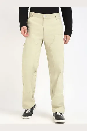Tommy Hilfiger Men Mid-Rise Pure Cotton Regular Trousers