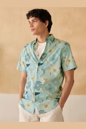 Moda Rapido Men Comfort Opaque Printed Casual Shirt