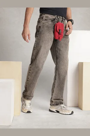 WROGN Men Anti Fit Heavy Fade Stretchable Jeans