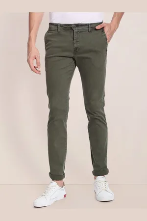 U.S. Polo Assn. Men Slim Fit Mid-Rise Chinos