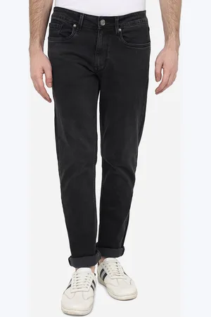 JADE BLUE Men Clean Look Straight Fit Stretchable Jeans