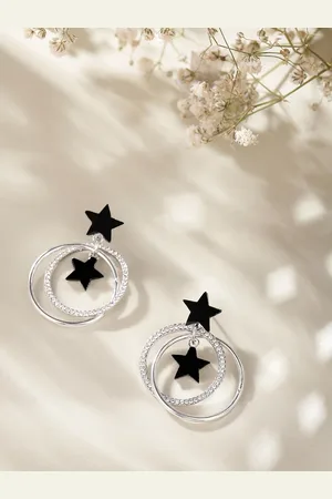 DressBerry Circular Drop Earrings