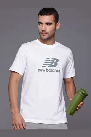New Balance Brand Logo Printed Pure Cotton Sports T-shirt