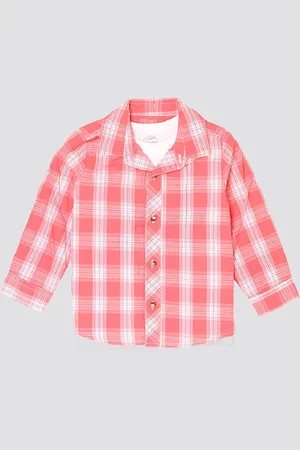 Mothercare Boys Tartan Checked Regular Fit Cotton Casual Shirt