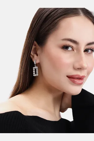 DressBerry Geometric Drop Earrings