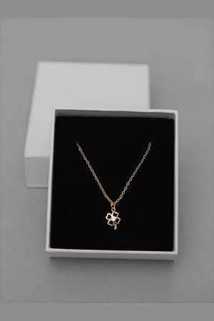 DressBerry Gold-Plated Contemporary Pendants with Chains