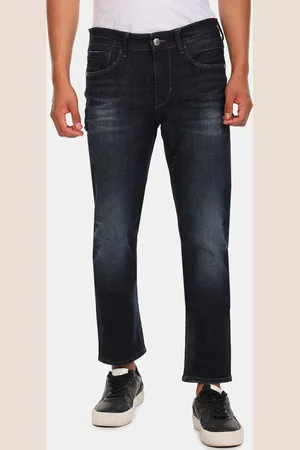 Ralph Lauren Men Navy Blue Slim Fit Light Fade Stretchable Jeans