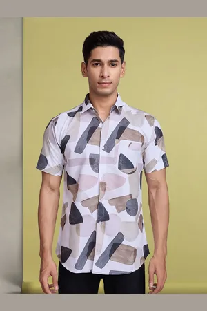 Moda Rapido Men Standard Floral Opaque Printed Casual Shirt