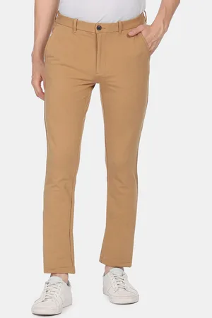 Arrow Men Khaki Skinny Fit Chinos Trouser