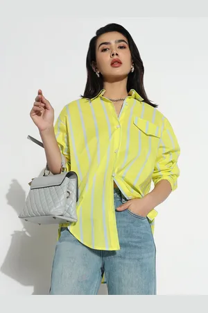 SHOWOFF Women Comfort Opaque Striped Casual Shirt