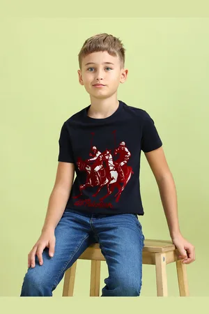 Ralph Lauren Boys Sports Printed Pure Cotton T-shirt