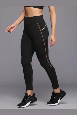 HRX Women Antimicrobial & Rapid Dry High Rise Slim Fit Training Tights