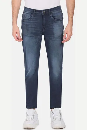 Ralph Lauren Men Blue Slim Fit Light Fade Cotton Jeans