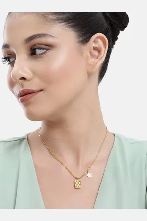DressBerry Contemporary Pendant with Chain