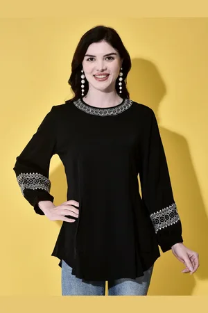 FUTURO REMOTO GIOIELLI Women Embellished Regular Fit Top