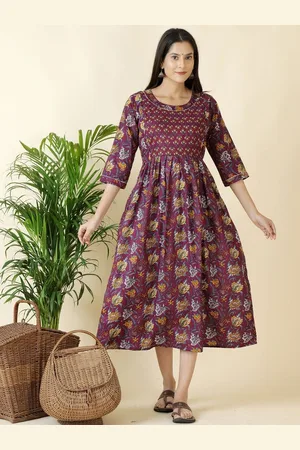 Moda Rapido Floral Print Fit & Flare Maxi Dress