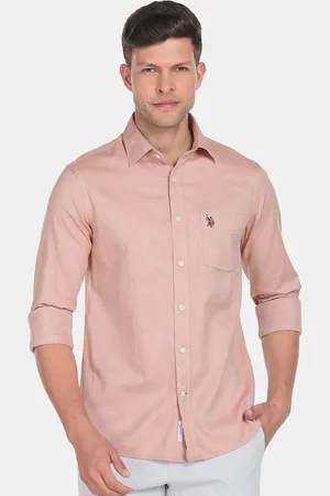 U.S. Polo Assn. Men Casual Pure Cotton Shirt