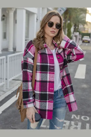 HERE&NOW Women Original Tartan Checks Opaque Checked Casual Shirt