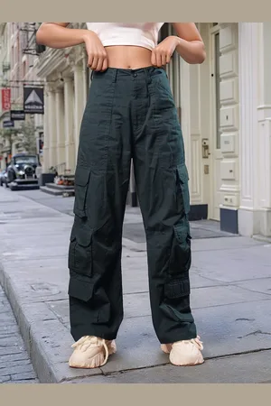 Stylecast Women Pure Cotton Cargos Trousers