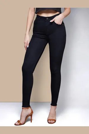 Chemistry Women Slim Fit High-Rise Mildly Distressed Stretchable Jeans