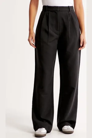 Chemistry Women Ultra Flared High-Rise Pleated Trousers