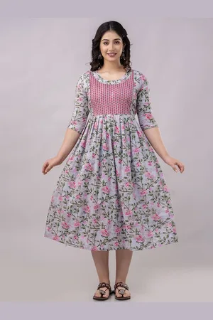 Moda Rapido Floral Print Fit & Flare Maxi Dress