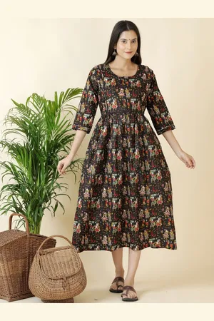 Moda Rapido Floral Print Fit & Flare Maxi Dress