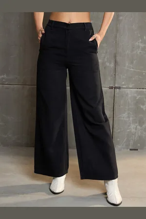 Sassafras Women Comfort Wide Leg Cotton Jeans