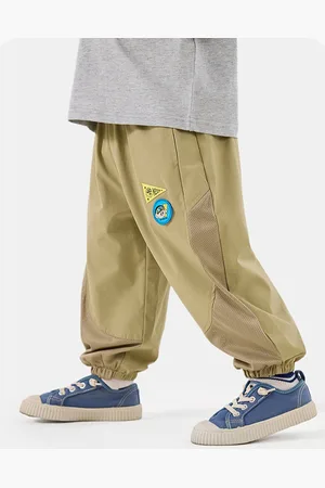 LULU & SKY Boys High-Rise Joggers Trousers