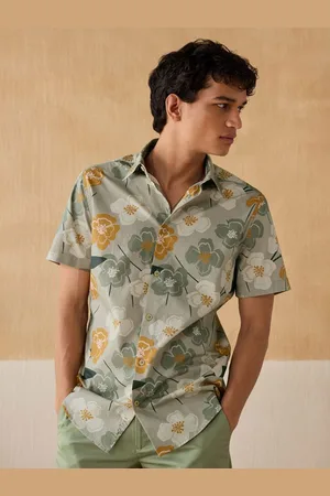 Moda Rapido Men Comfort Opaque Printed Casual Shirt