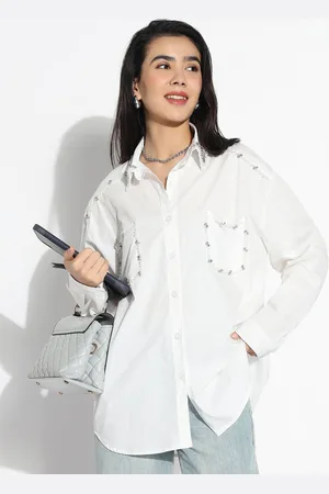SHOWOFF Women Comfort Opaque Party Shirt