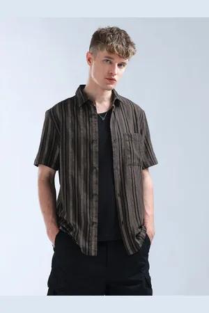 Flying Machine Men Classic Opaque Striped Casual Shirt