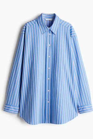 H&M Oversized Poplin Shirt