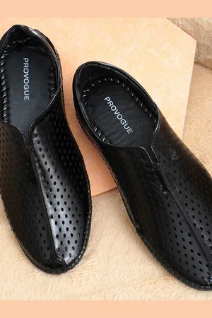 Provogue Men Textured Round-Toe Comfort Sandals