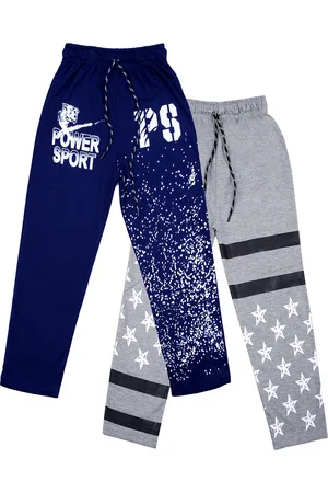 Sweet Angel Kids Pack of 2 Self-Design Track Pants