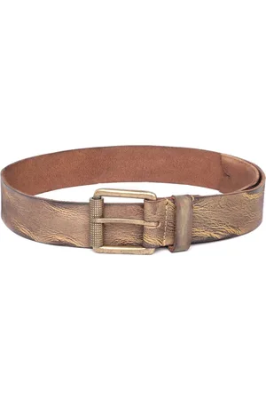 ART N VINTAGE Men Textured Leather Belt