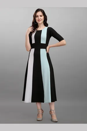 DressBerry Colourblocked Maxi Dress