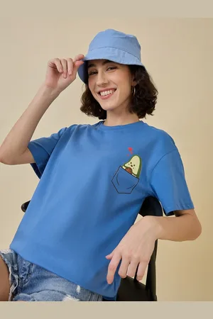 Mast & Harbour Women Printed Applique T-shirt