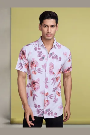 Moda Rapido Men Standard Floral Opaque Printed Casual Shirt