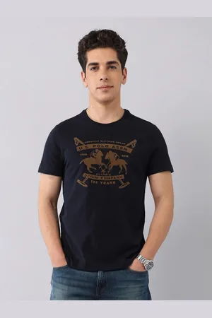 Ralph Lauren Men Brand Logo Printed Pockets Slim Fit T-shirt