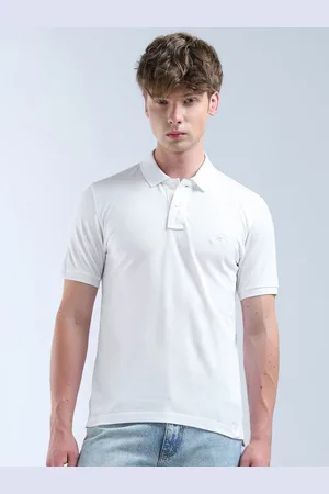 Flying Machine Polo Collar Cotton T-shirt