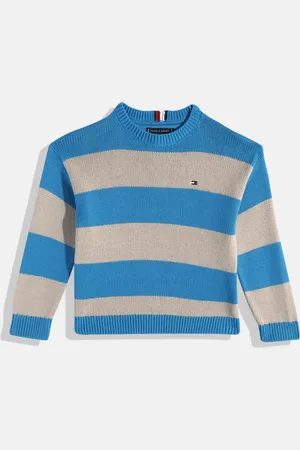 Tommy Hilfiger Boys Striped Knitted Pullover