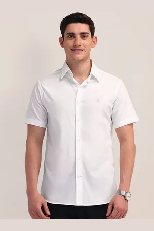 U.S. Polo Assn. Men Classic Tailored Fit Opaque Casual Shirt