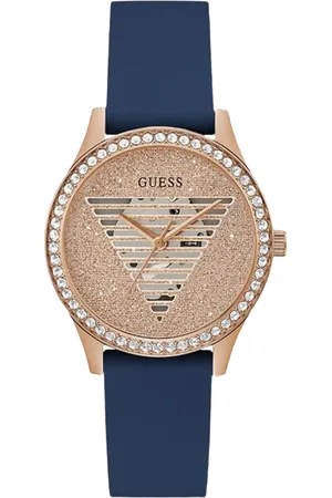 Guess Women Embellished Dial Analogue Watch GW0530L3