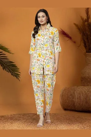 Moda Rapido Printed Shirt & Trousers Co-Ords