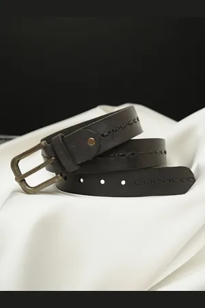 ART N VINTAGE Men Slim Leather Belt