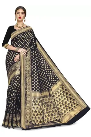 Saadhvi Woven Design Zari Pure Silk Saree