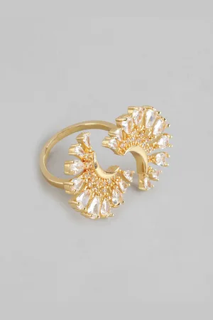DressBerry Stone Studed Finger Ring