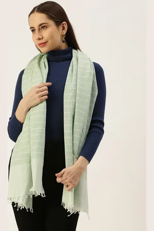 ASVA Horizontally Striped Scarf