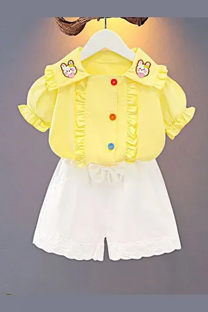 BAESD Girls Shirt with Shorts